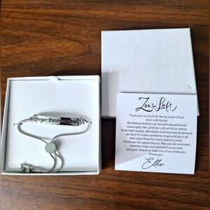 Zoe's Loft Inspirational gift bracelet